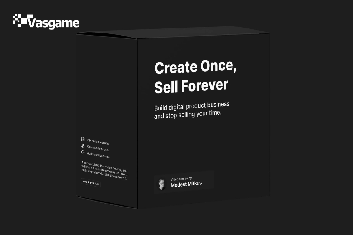 Digital Products: Create Once, Sell Forever